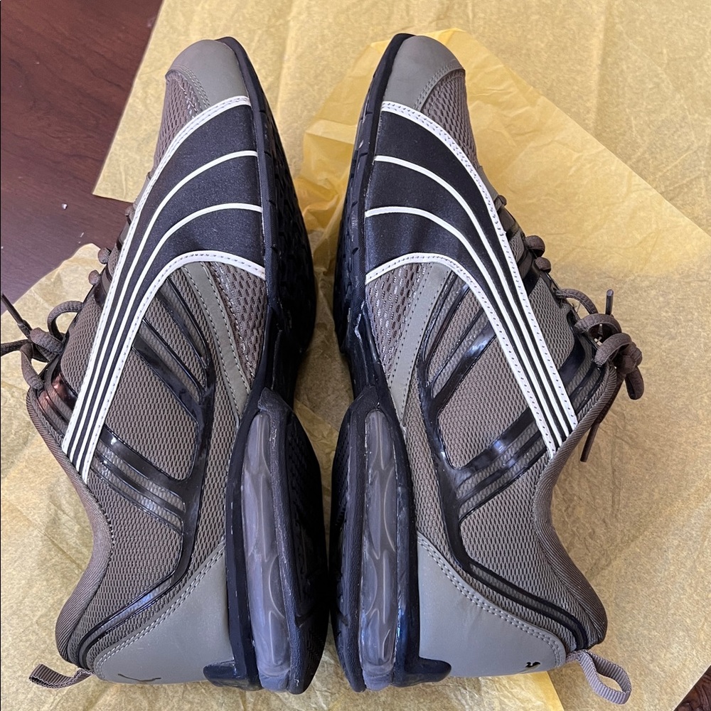 Mens Green Puma Athletic shoes - Picture 4 of 11
